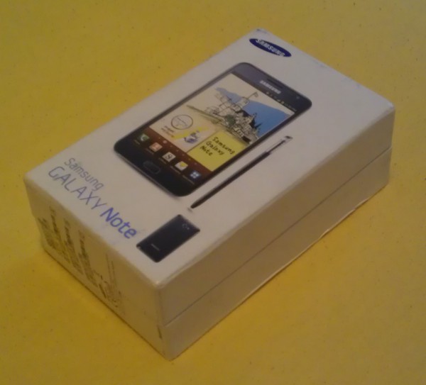 Samsung Galaxy Note N7000 - Unboxing