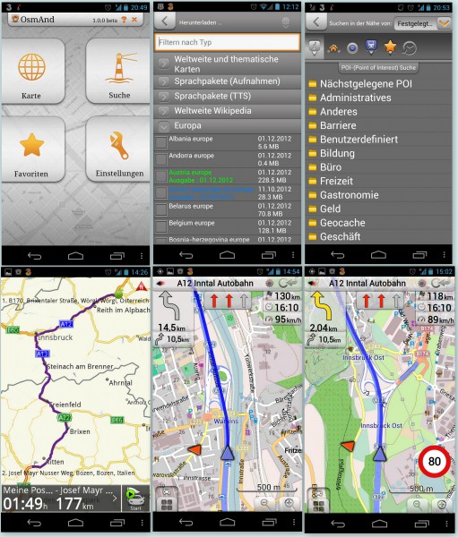 Osmand+, Navigation, kostenlos - smartcamnews.eu