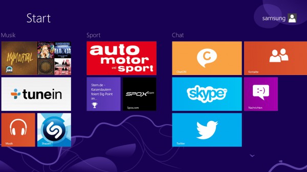 Windows 8 Oberfläche - smartcamnews.eu