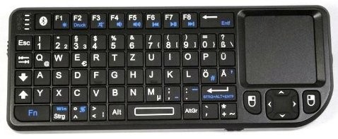 Tastatur mit Maus Rii iClever