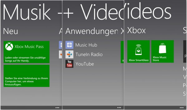 Xbox Musik - Samsung Ativ S - smartcamnews.eu