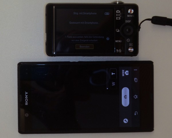 Sony WX 200 per Smartphone als Auslöser - smartcamnews.eu