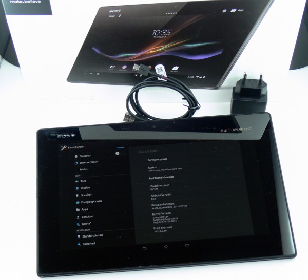 Sony Xperia Z Tablel - Unboxing