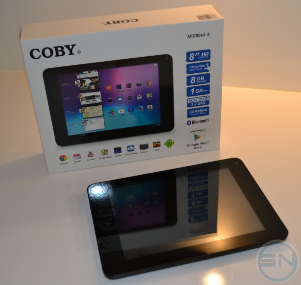 Coby Kyros MID8065 - Unboxing Tablet - smartcamnews