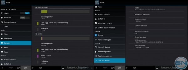 smartcamnews.eu-touchlet x10quad+-Speicher und Androidversion