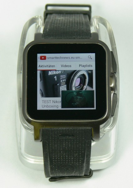 Youtube Videostream - Smartwatch AW414go - smartcamnews.eu